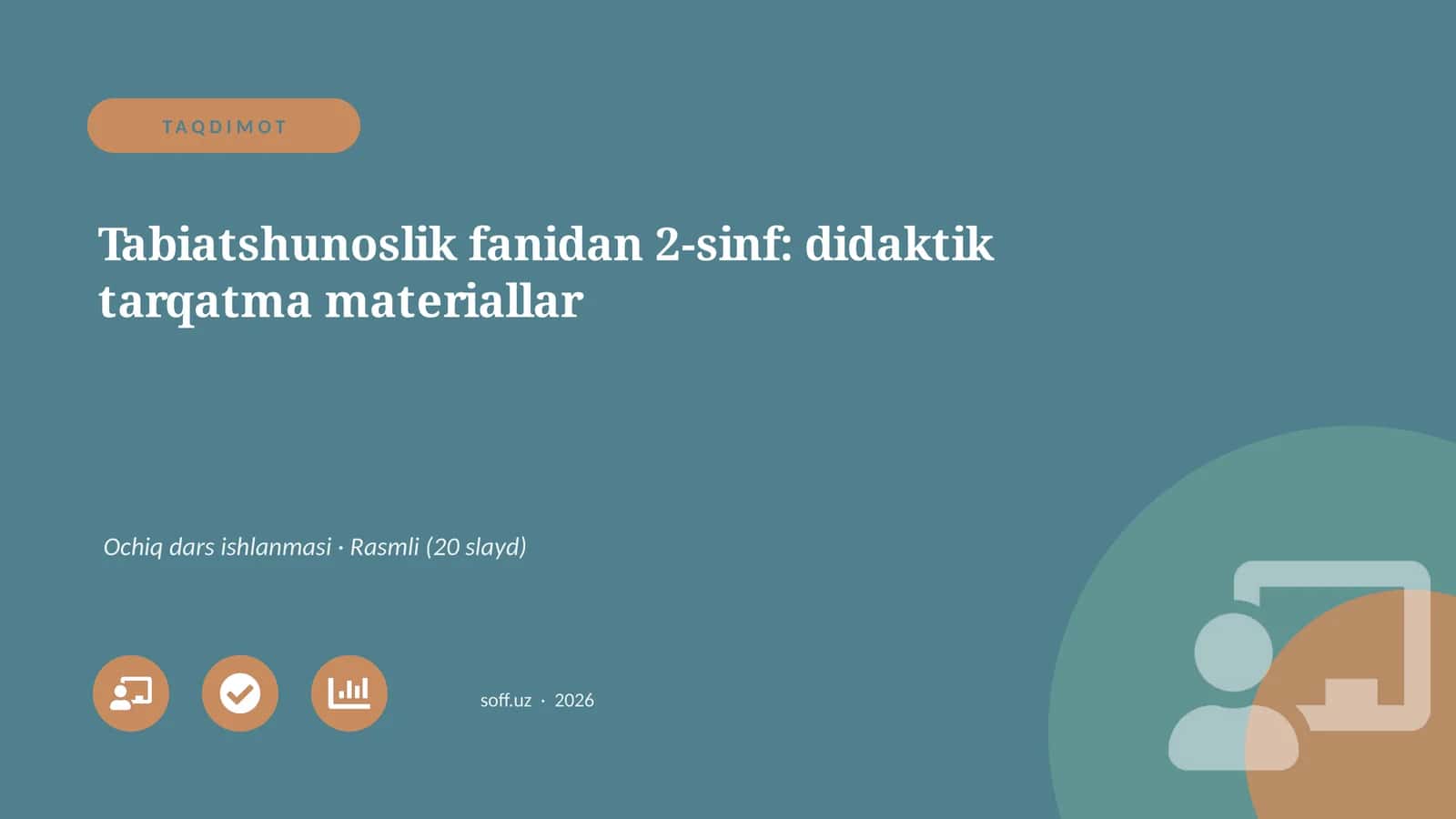 Tabiatshunoslik fanidan 2-sinf: didaktik tarqatma materiallar