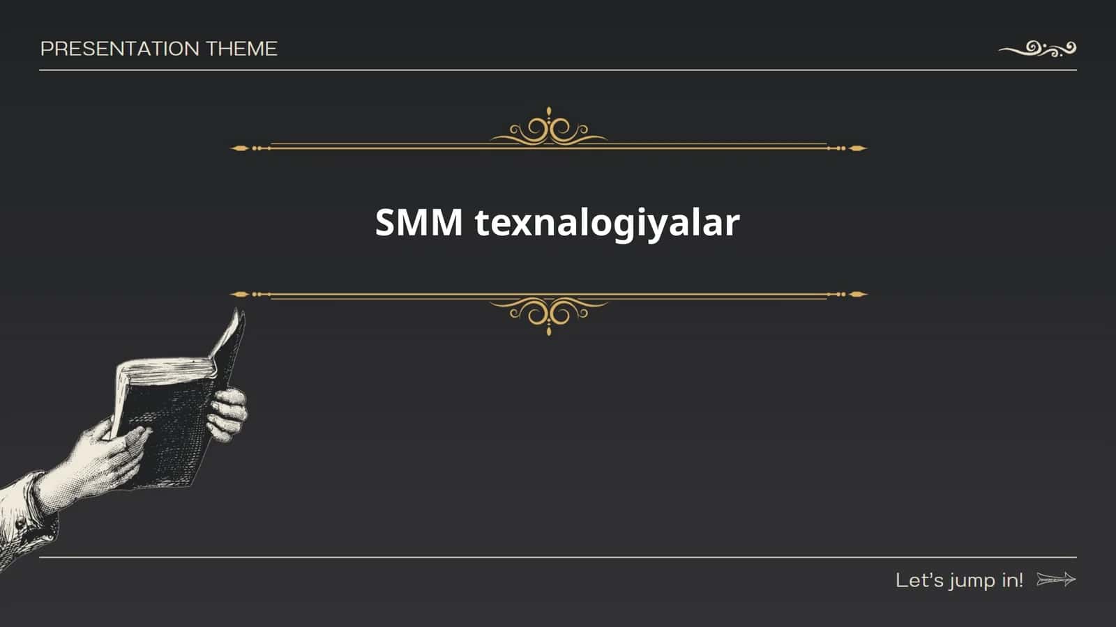SMM texnalogiyalar