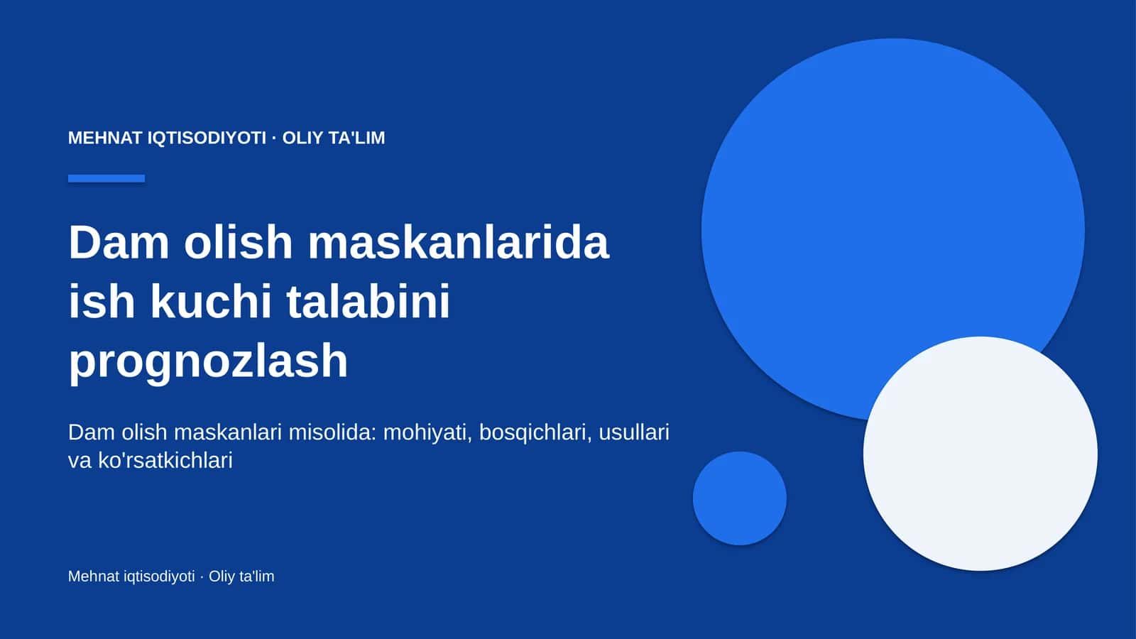 dam olish maskanlarida ish kuchi talabini prognozlash 9780