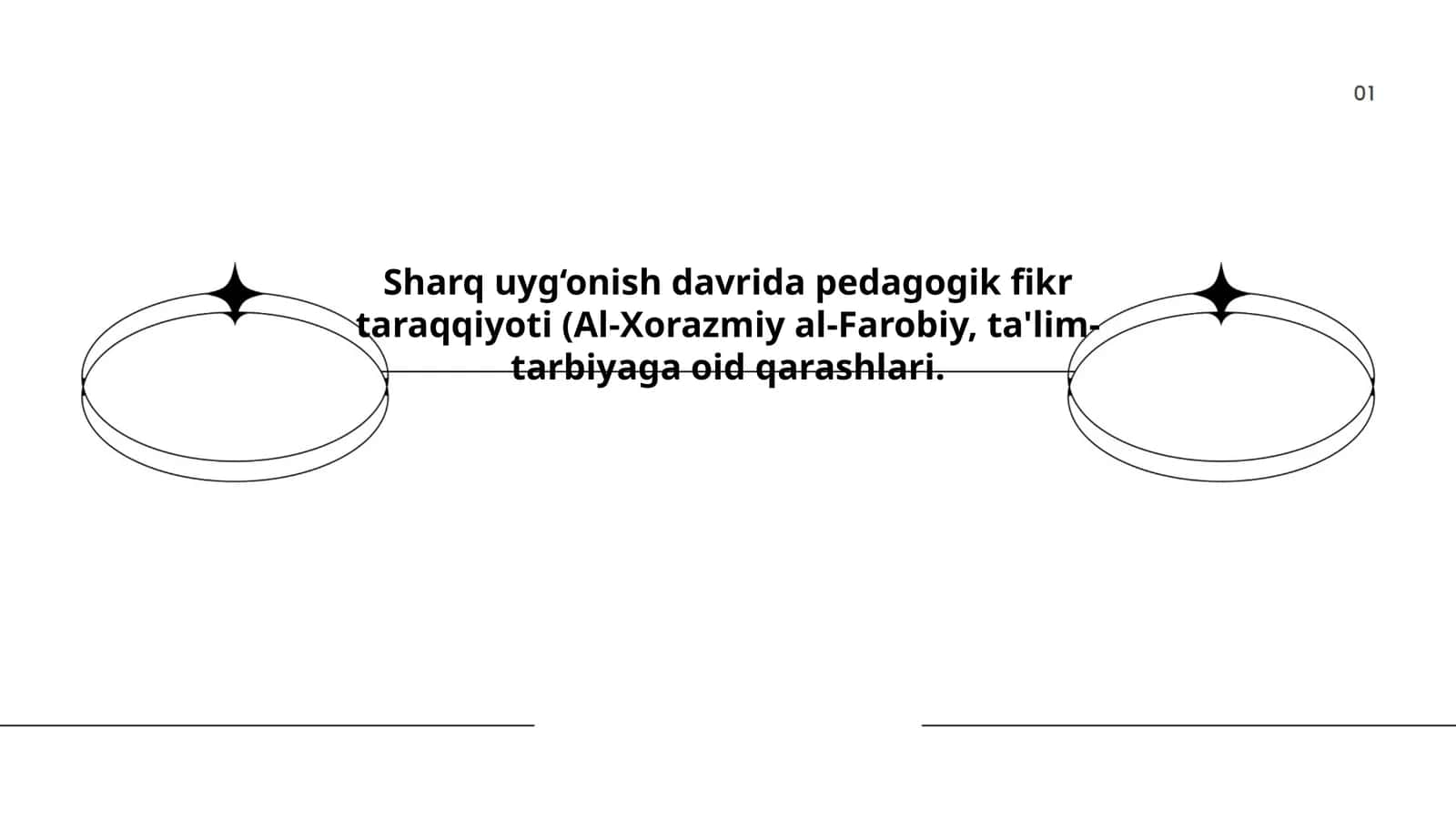 Sharq uyg‘onish davrida pedagogik fikr taraqqiyoti (Al-Xorazmiy al-Farobiy, ta'lim-tarbiyaga oid qarashlari