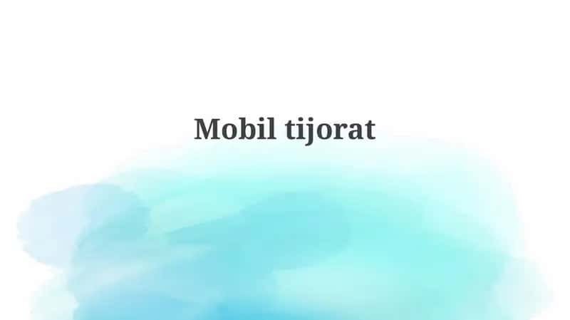 Mobil Tijorat