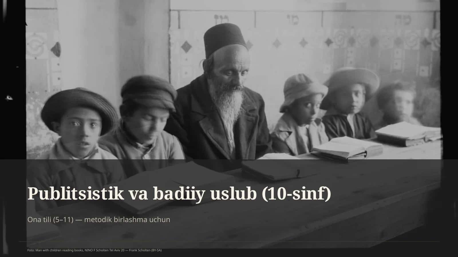 Publitsistik va badiiy uslub (10-sinf)
