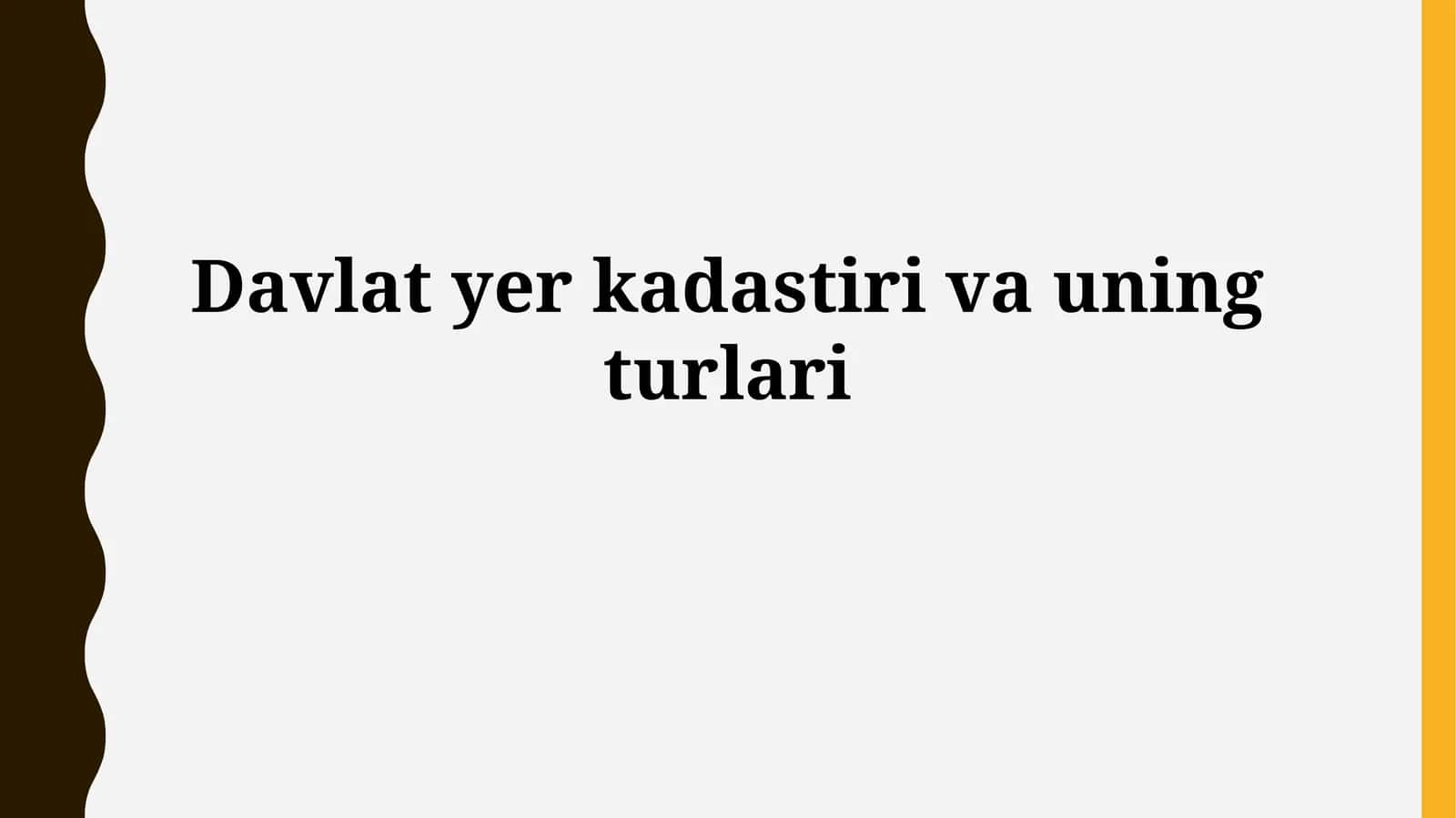 Davlat yer kadastiri vauningturlari