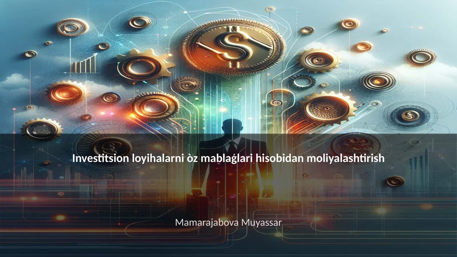 Investitsion loyihalarni òz mablaģlari hisobidan moliyalashtirish
