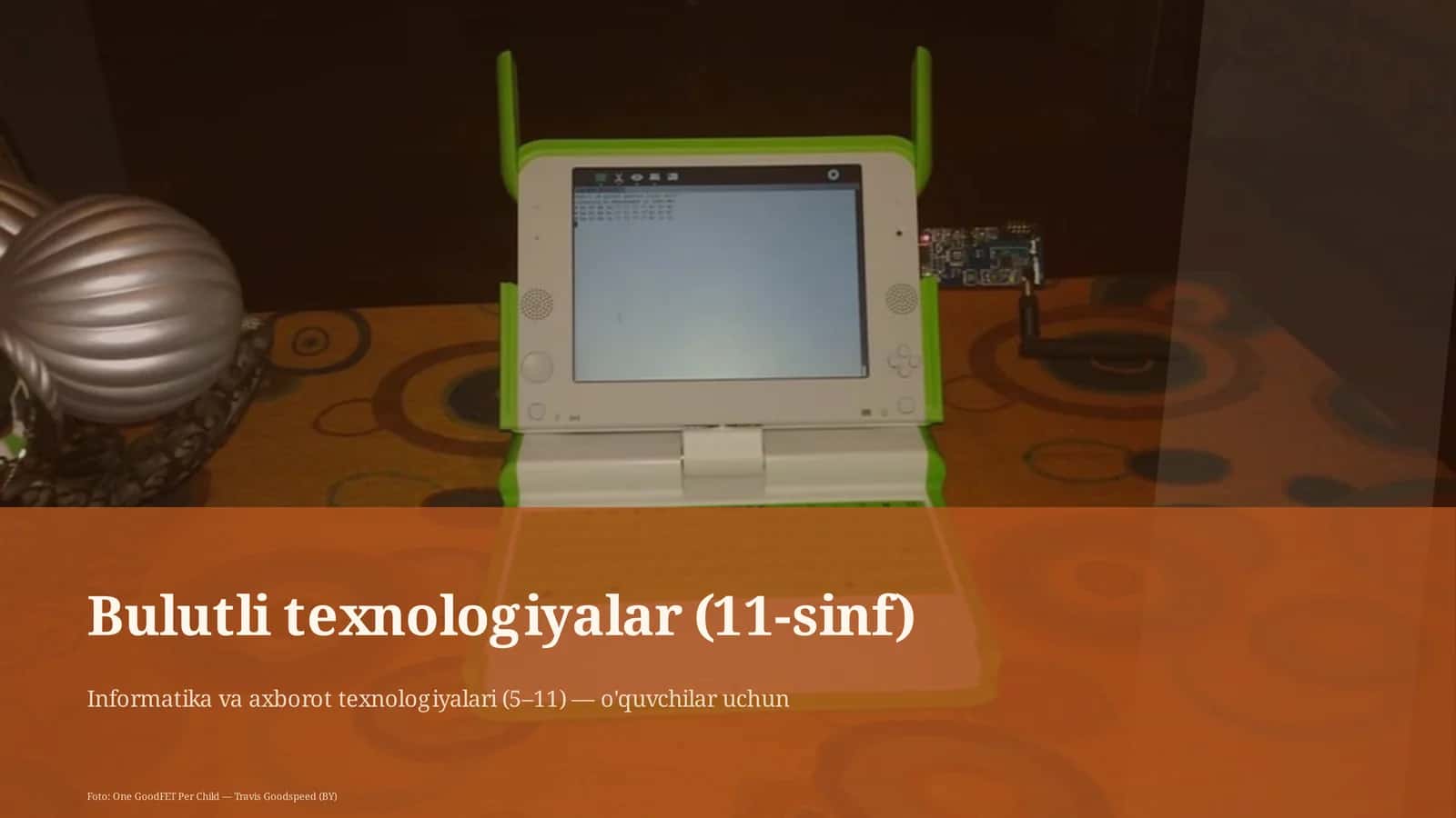 Bulutli texnologiyalar (11-sinf)