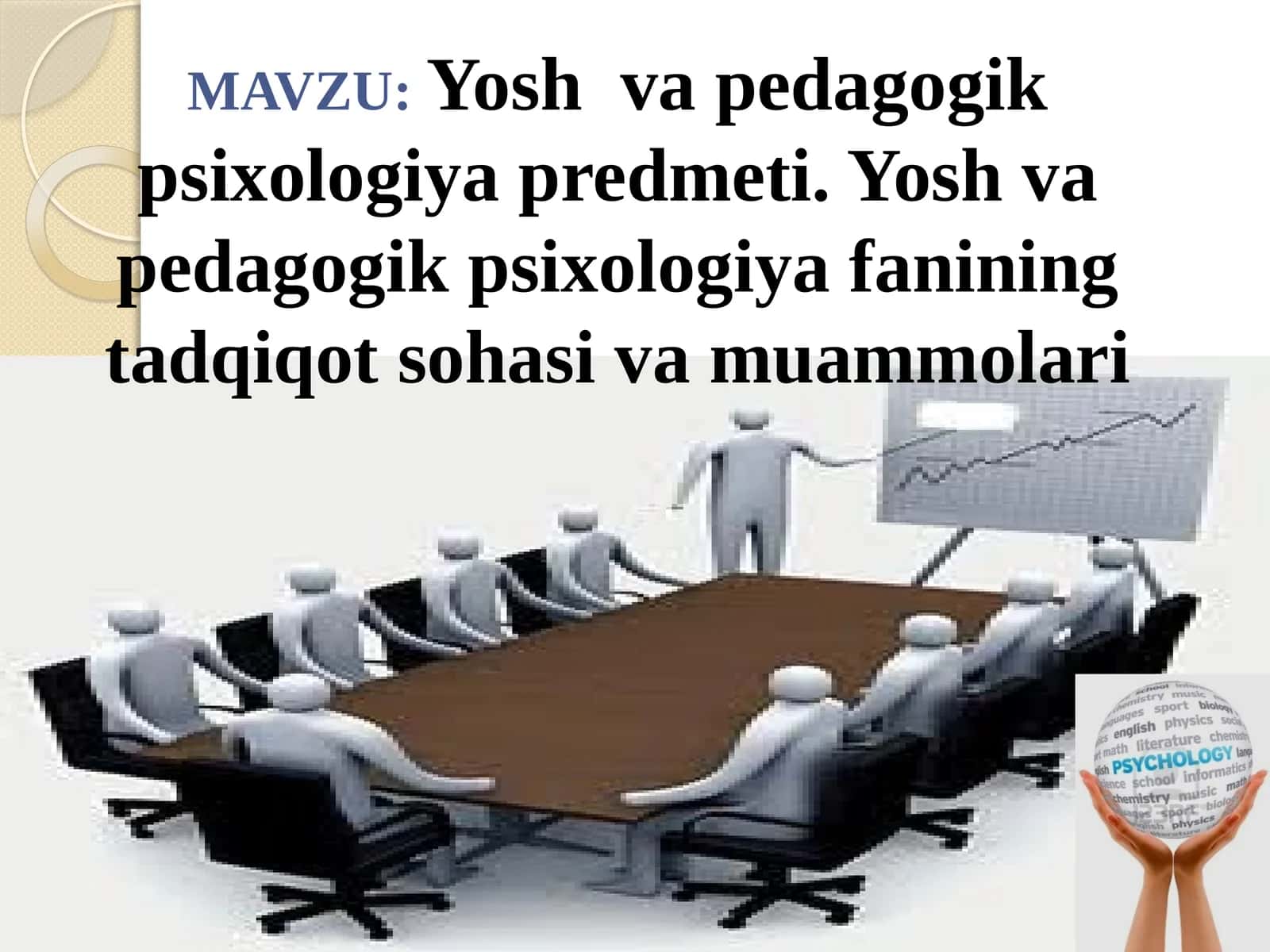 Yosh va pedagogik psixologiya