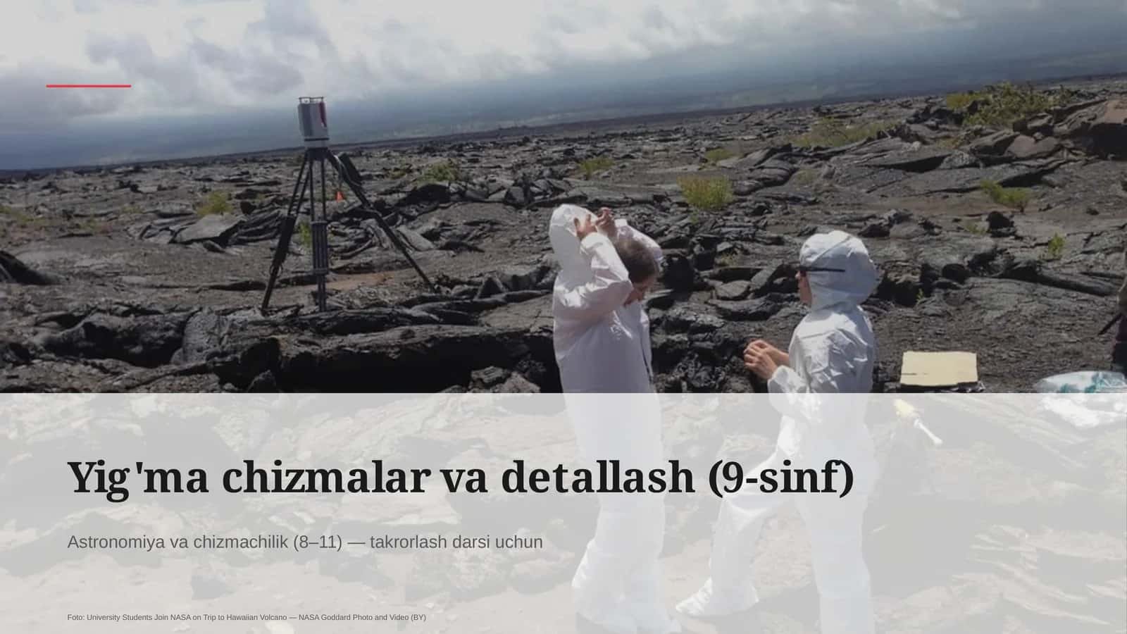 Yig'ma chizmalar va detallash (9-sinf)
