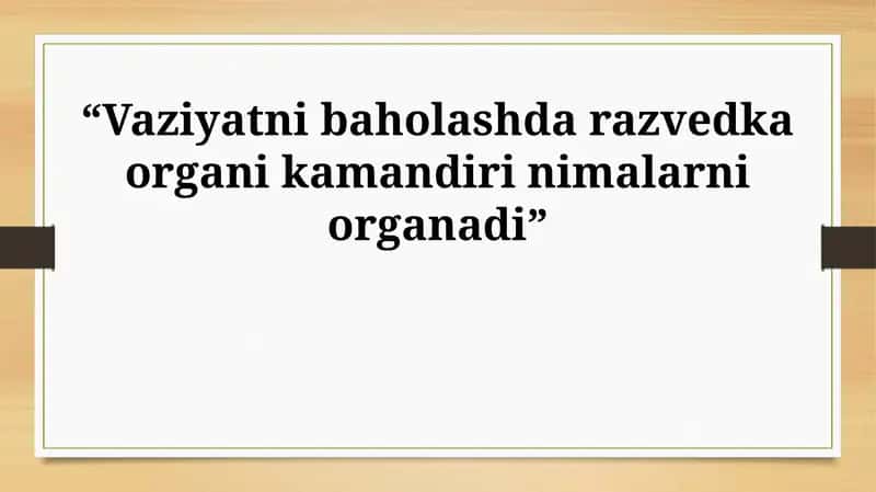 Tarixiy Ma'lumotlar va Siyosiy Vaziyat