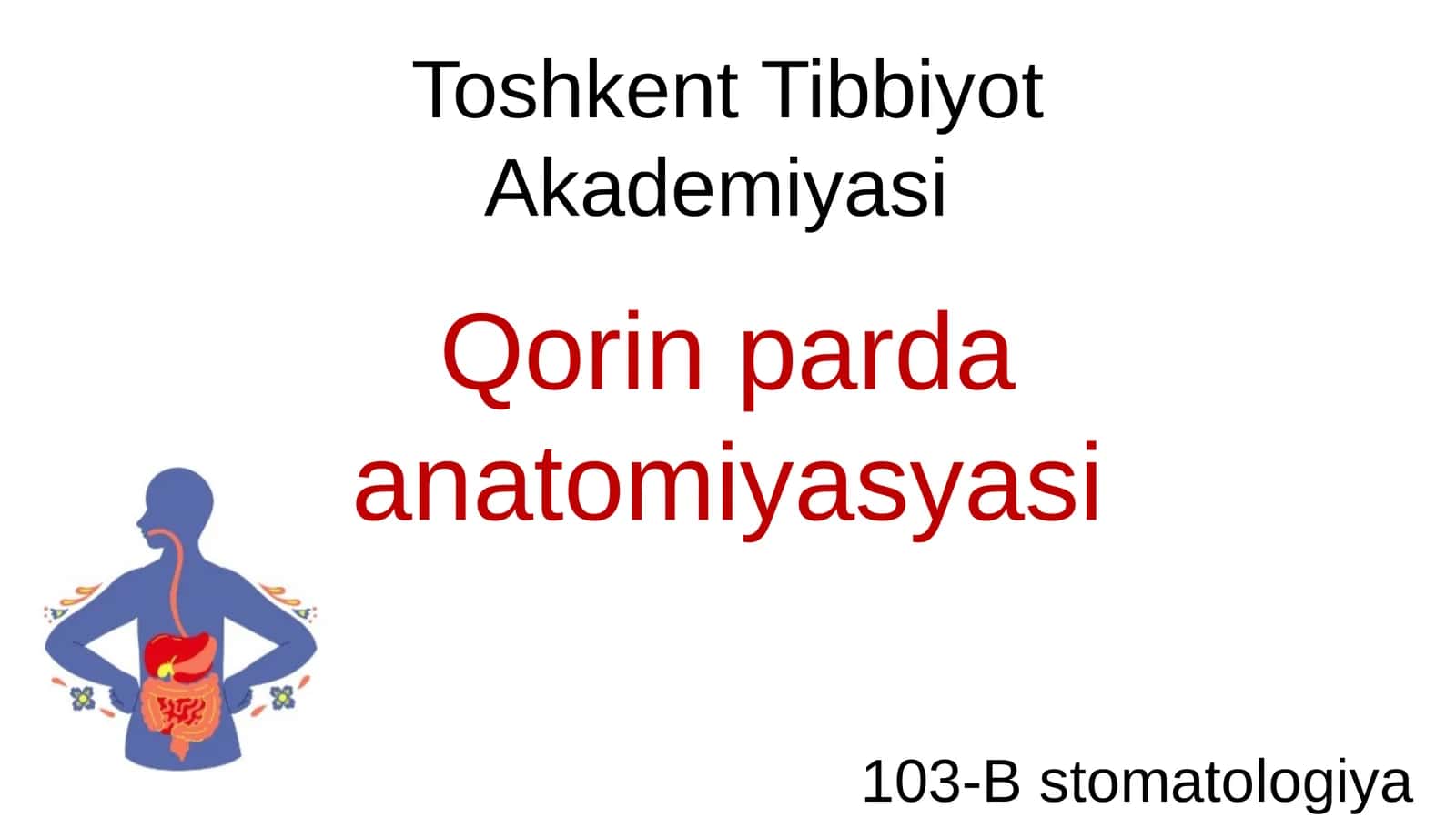 Qorin parda anatomiyasi