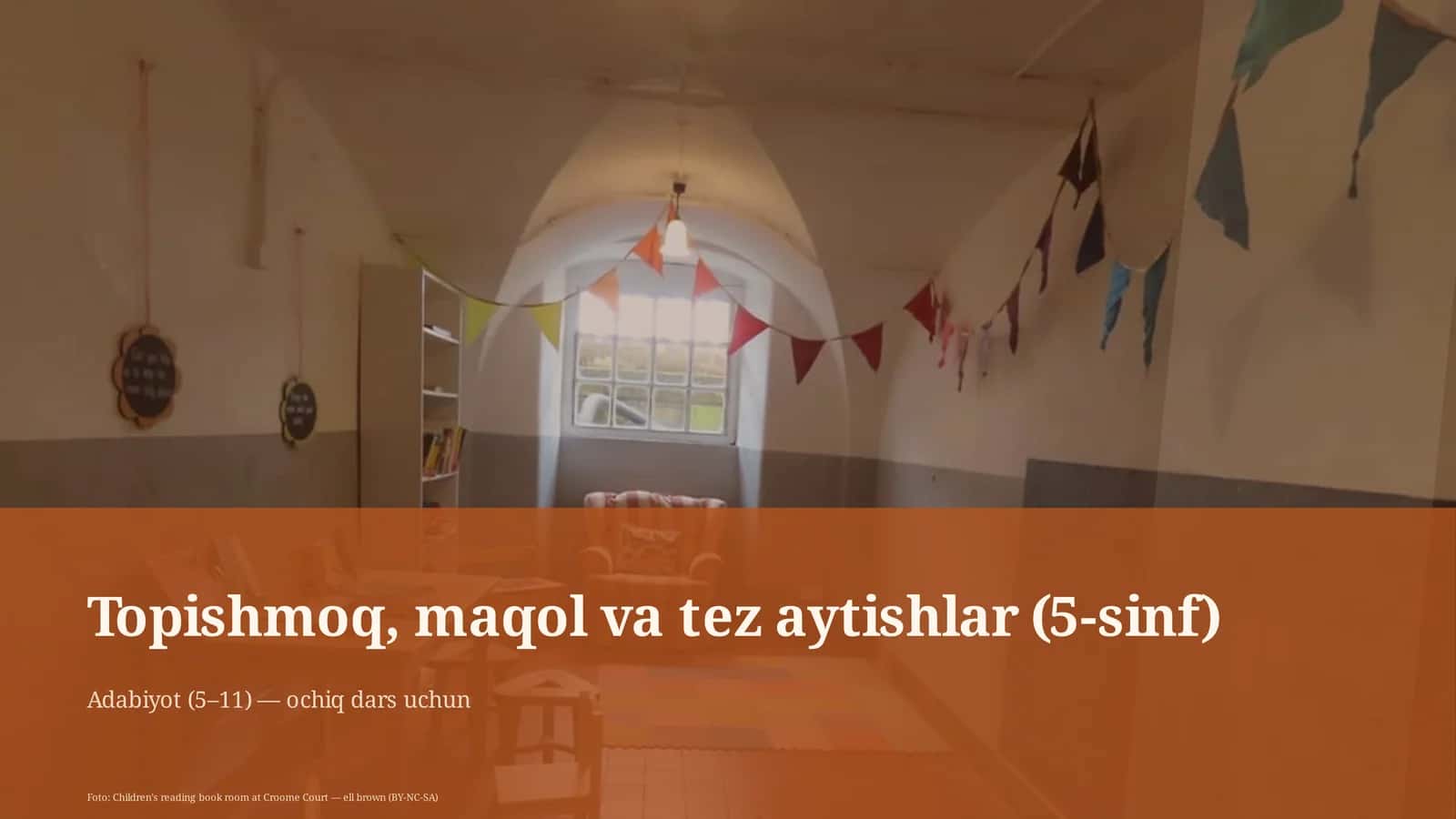 Topishmoq, maqol va tez aytishlar (5-sinf)