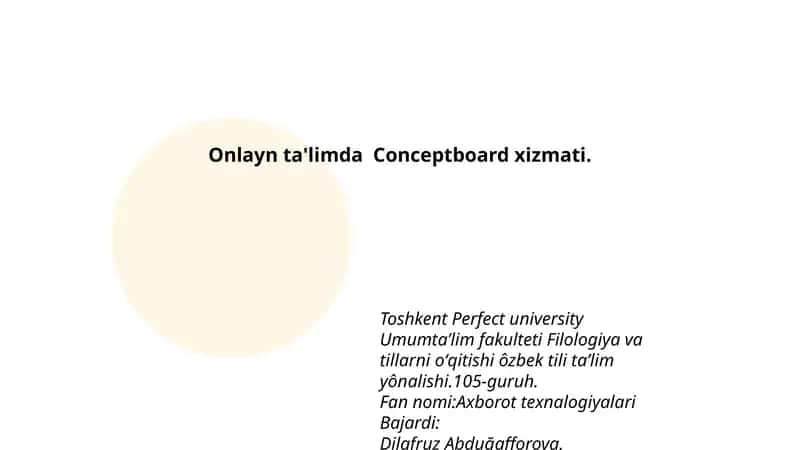 Conceptboard xizmati