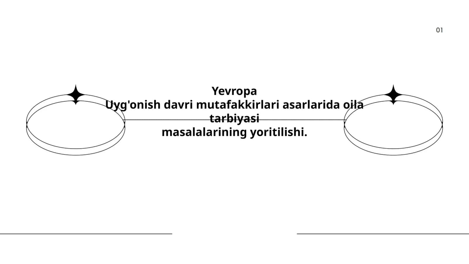 Yevropa Uyg'onish davri mutafakkirlari asarlarida oila tarbiyasi masalalarining yoritilishi