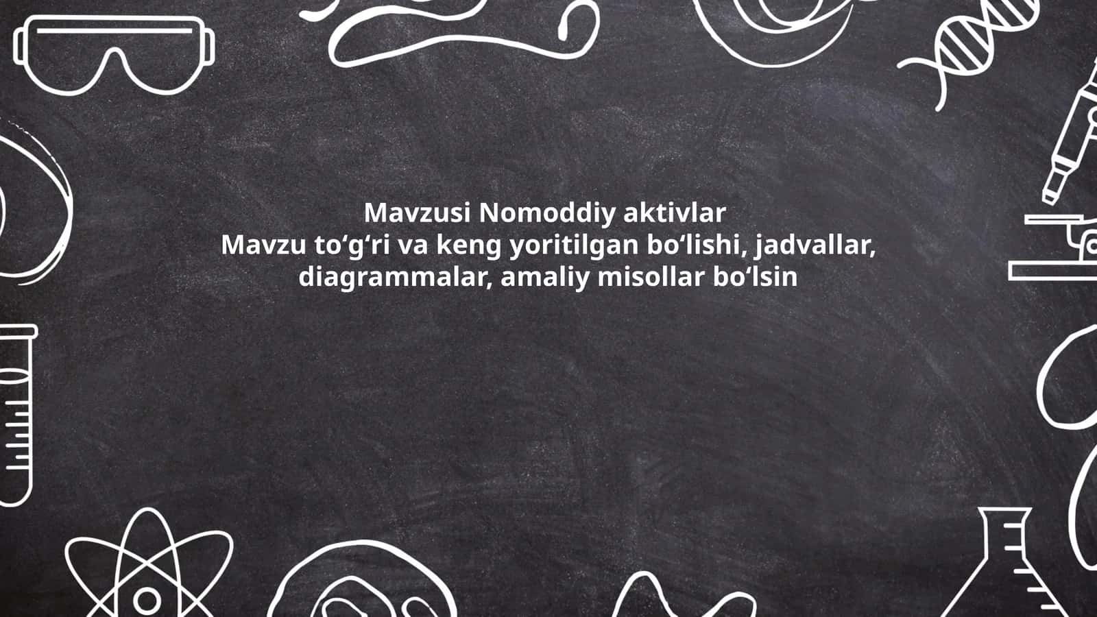 Nomoddiy aktivlar