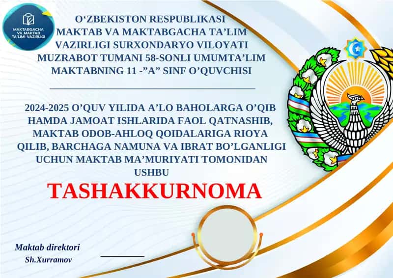 Namunali qiz onasi