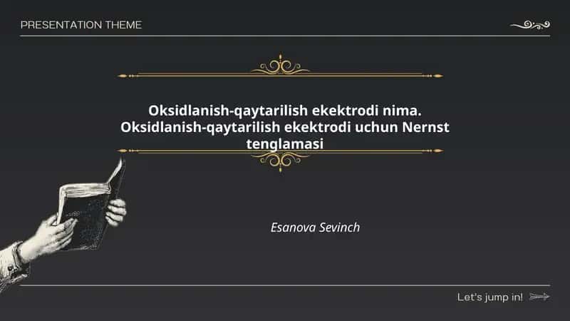 Oksidlanish-qaytarilish ekektrodi