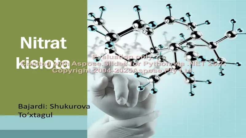 Nitrat kislota