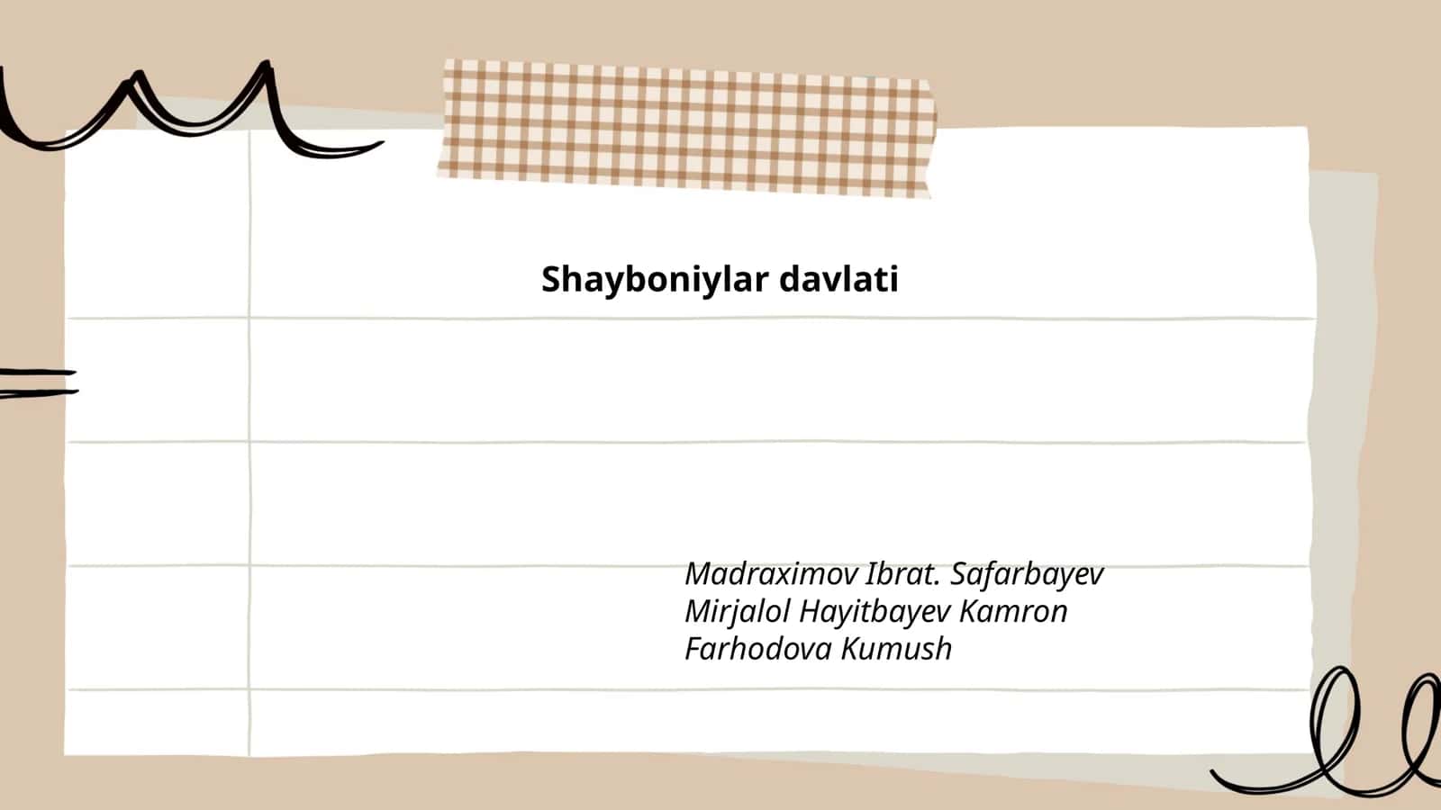 Shayboniylar davlati