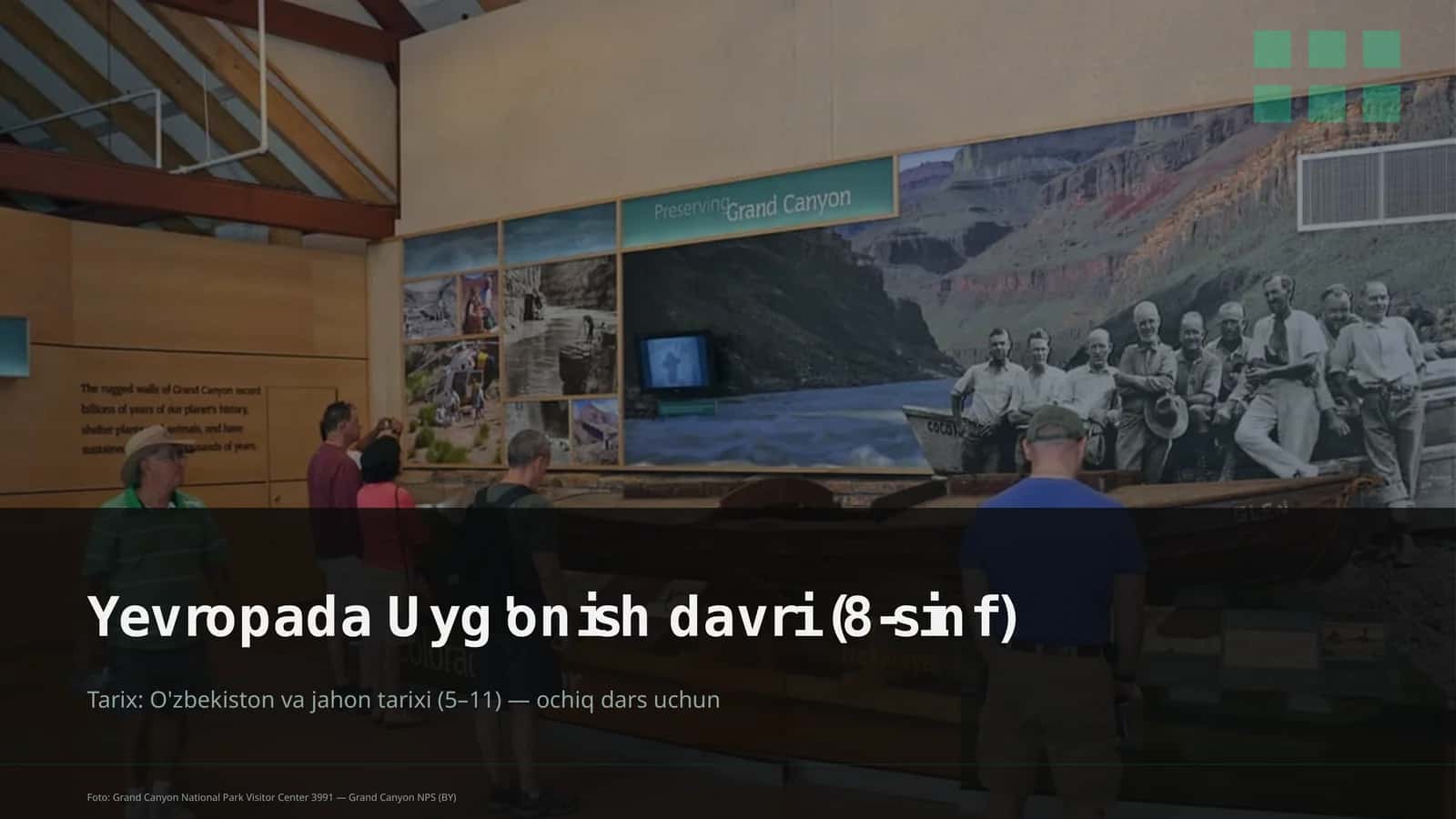 Yevropada Uyg'onish davri (8-sinf)