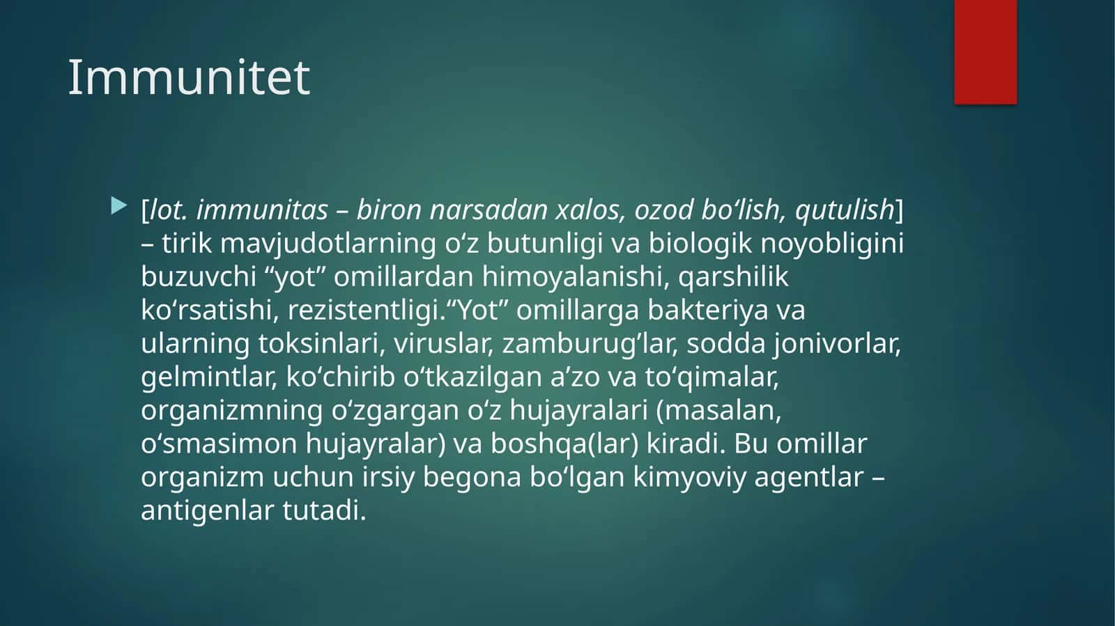 Immunitet