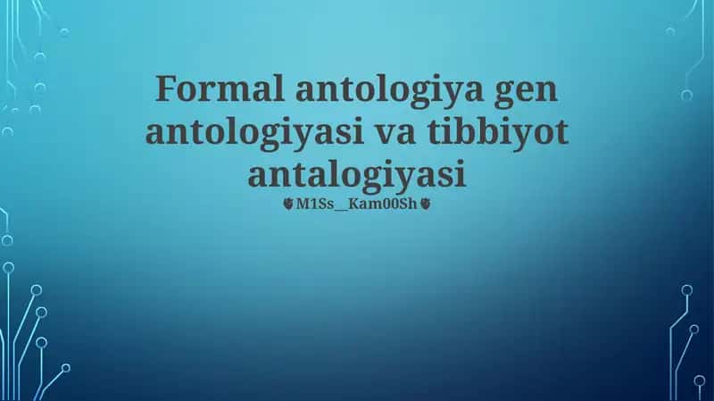 Tibbiy Antologiya: Kasallik Tarixlari va Etika