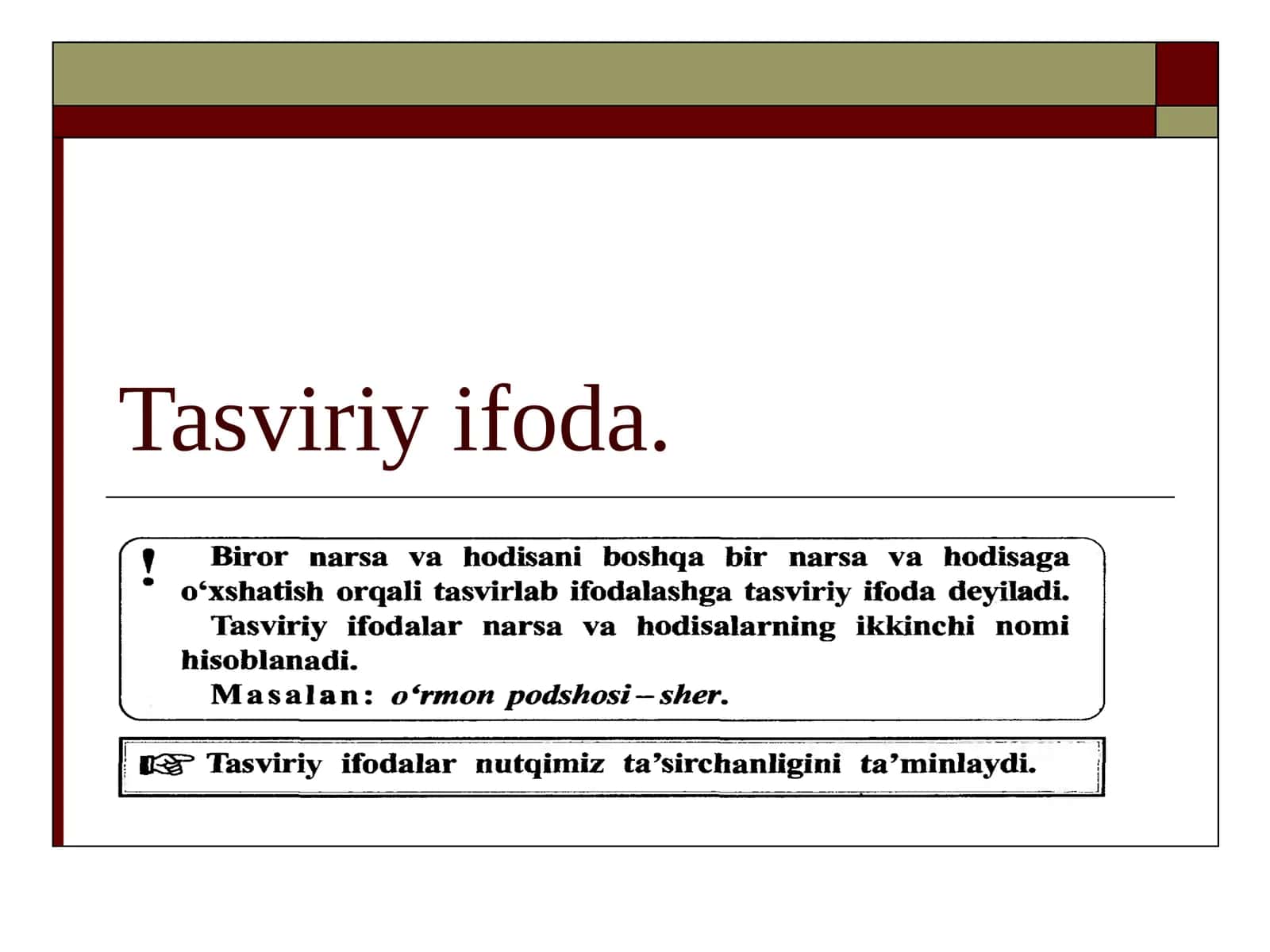 Tasviriy ifoda
