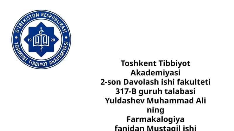 Jigar faoliyatiga ta'sir etuvchi vositalar