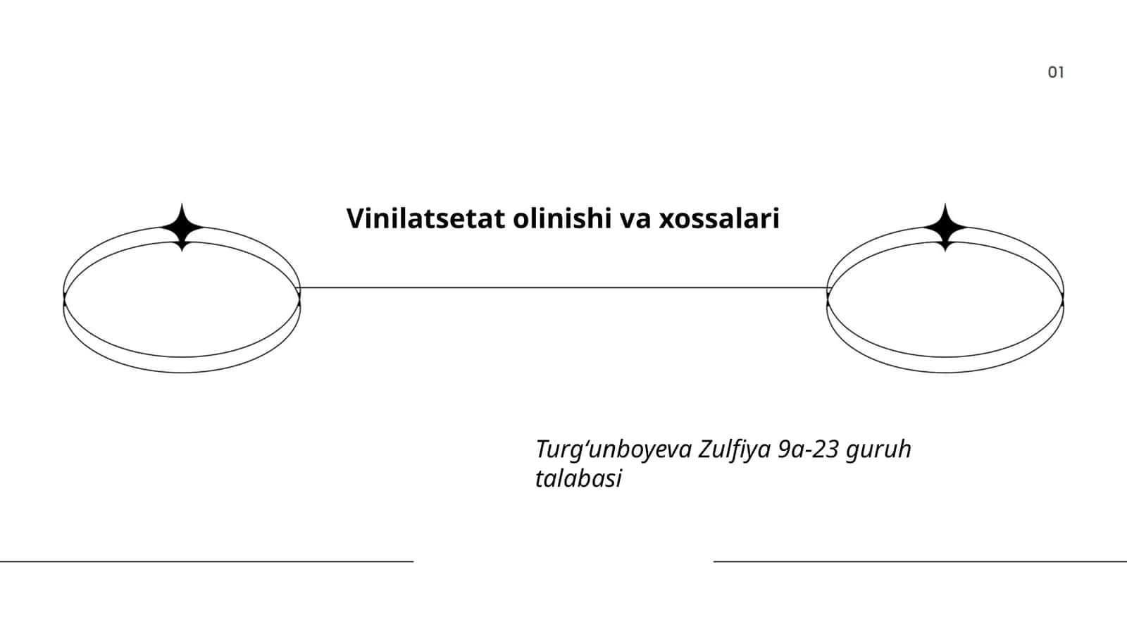 Vinilatsetat olinishi va xossalari