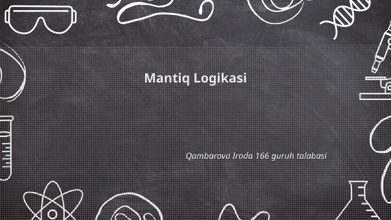 Mantiq Logikasi