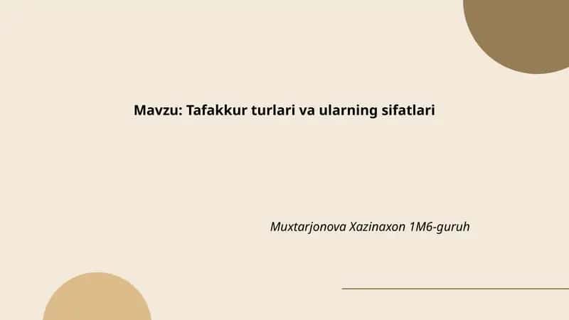 Analitik tafakkur