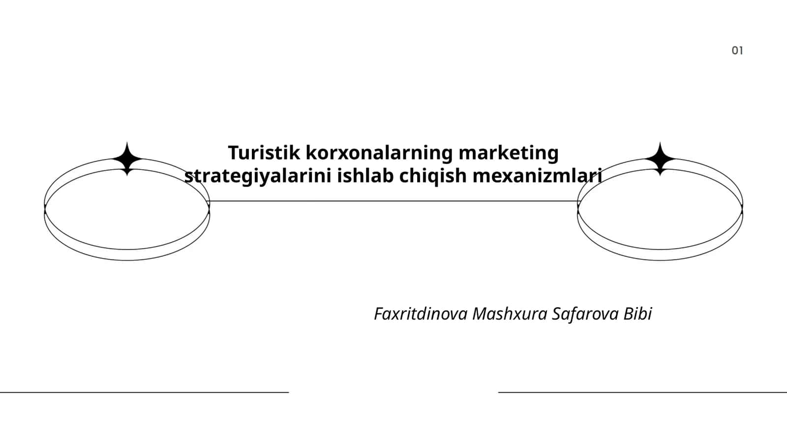 Turistik korxonalarning marketing strategiyalarini ishlab chiqish mexanizmlari