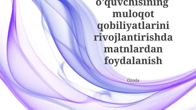 Matnlar bilan ishlashning amaliy usullari