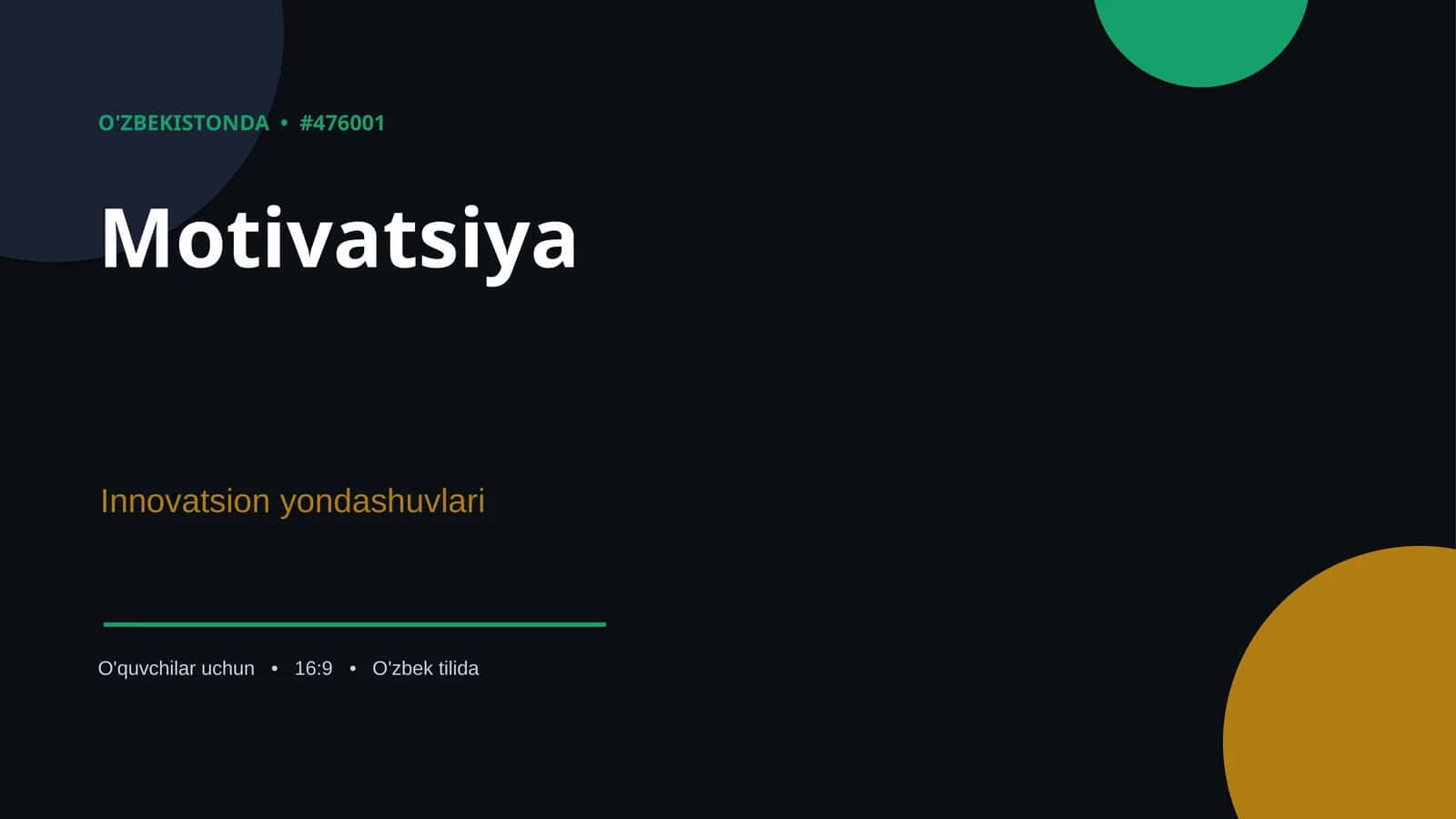 Motivatsiya