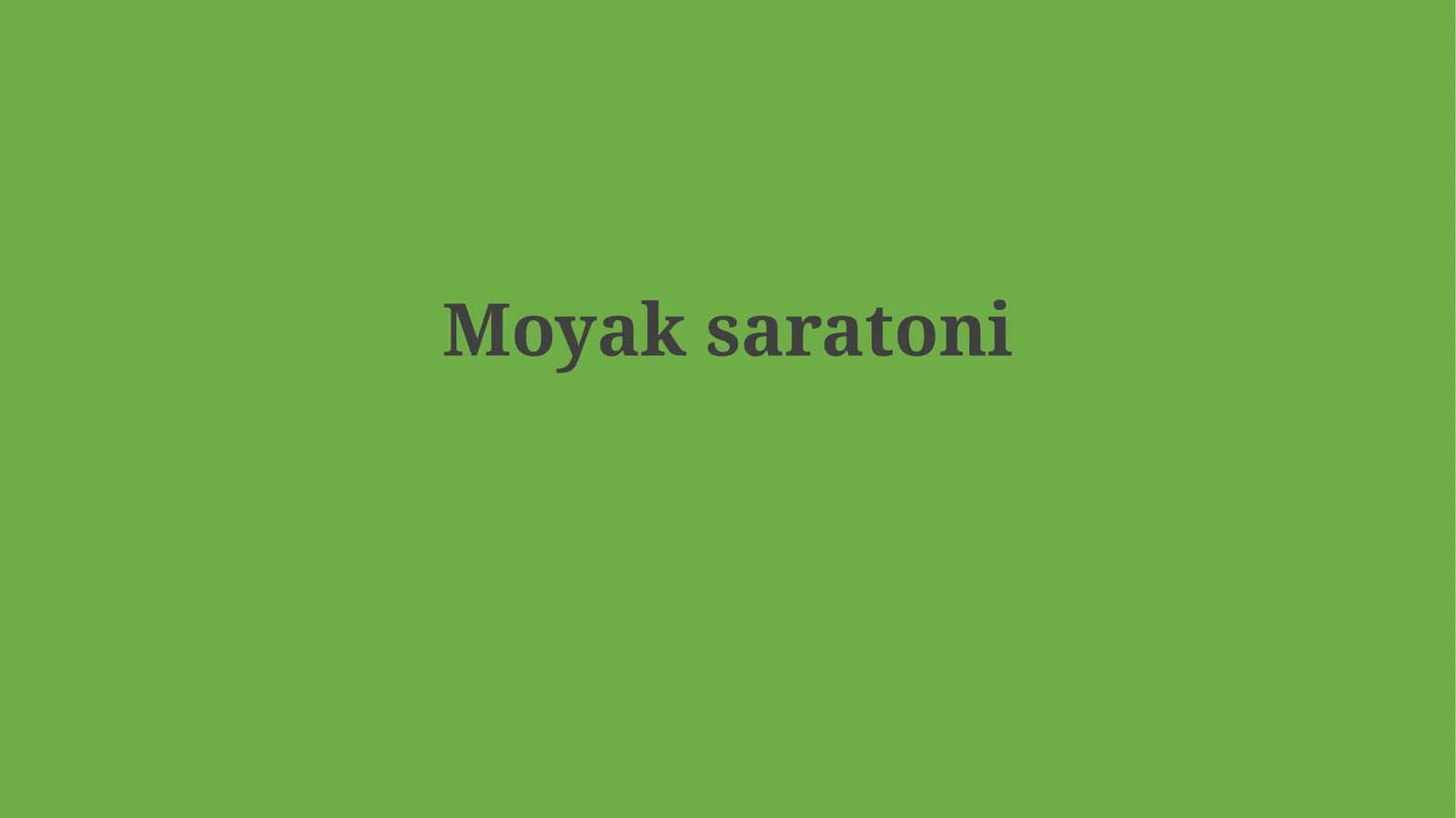 Miya saratoni