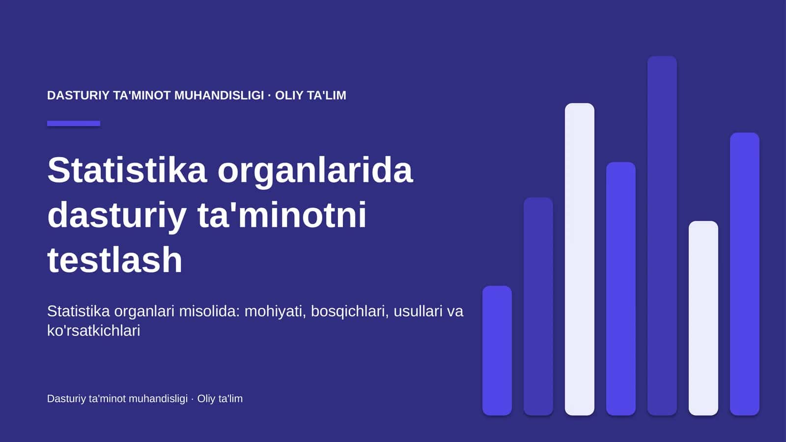 statistika organlarida dasturiy ta'minotni testlash 5366