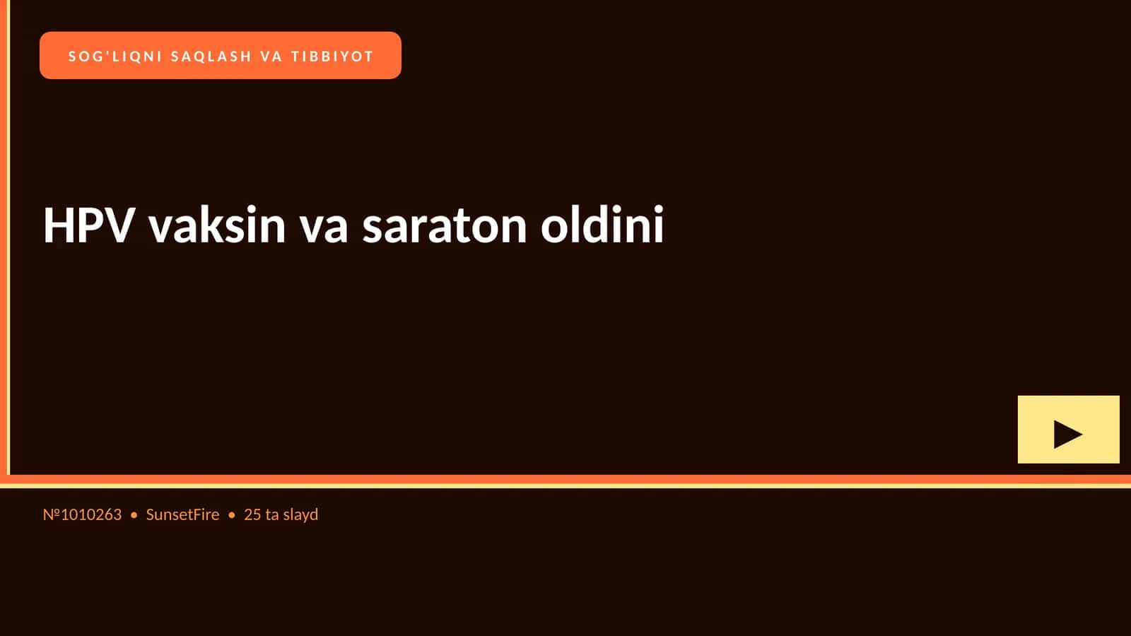 HPV vaksin va saraton oldini