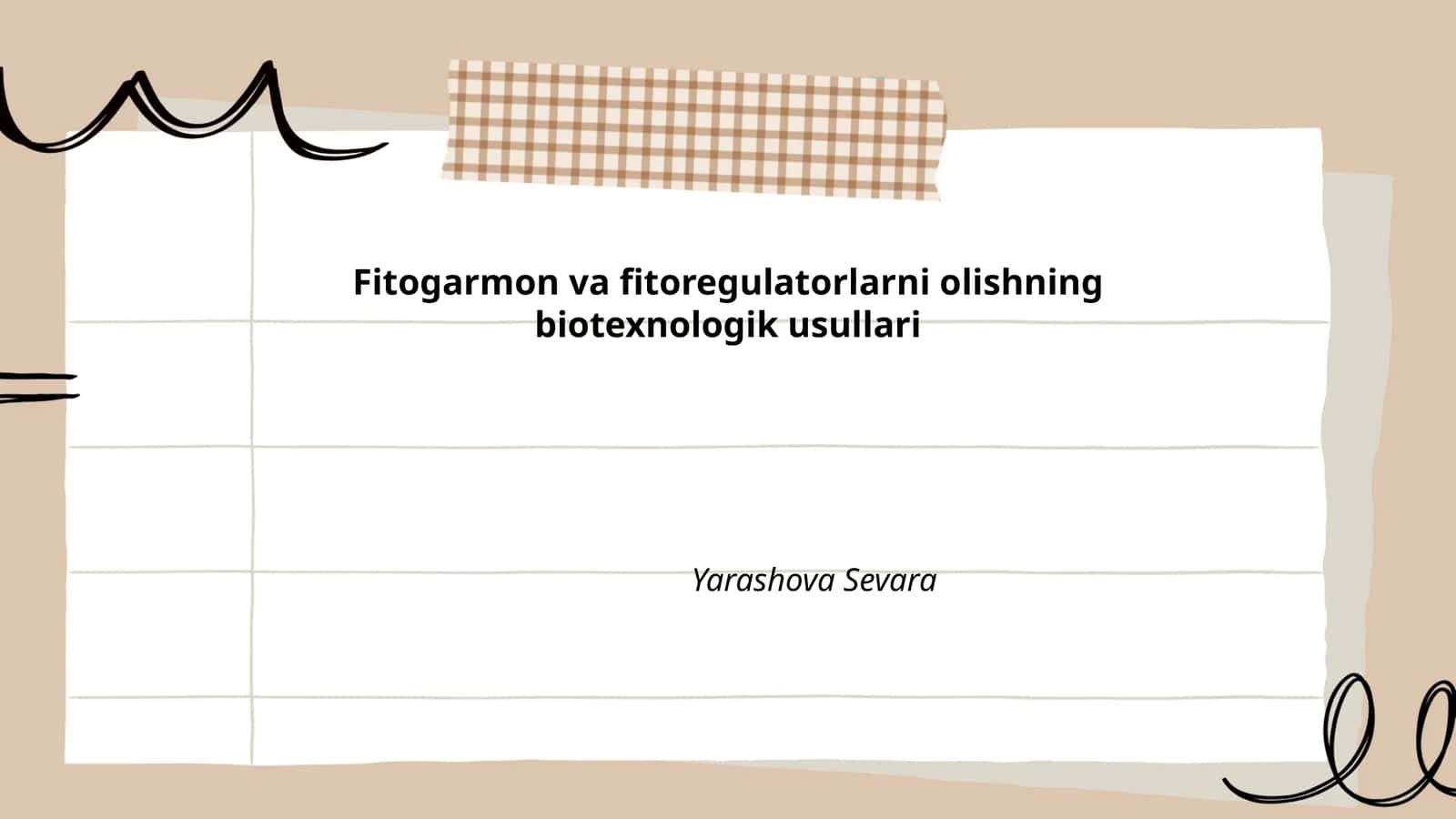 Fitogarmon va fitoregulatorlarni olishning biotexnologik usullari