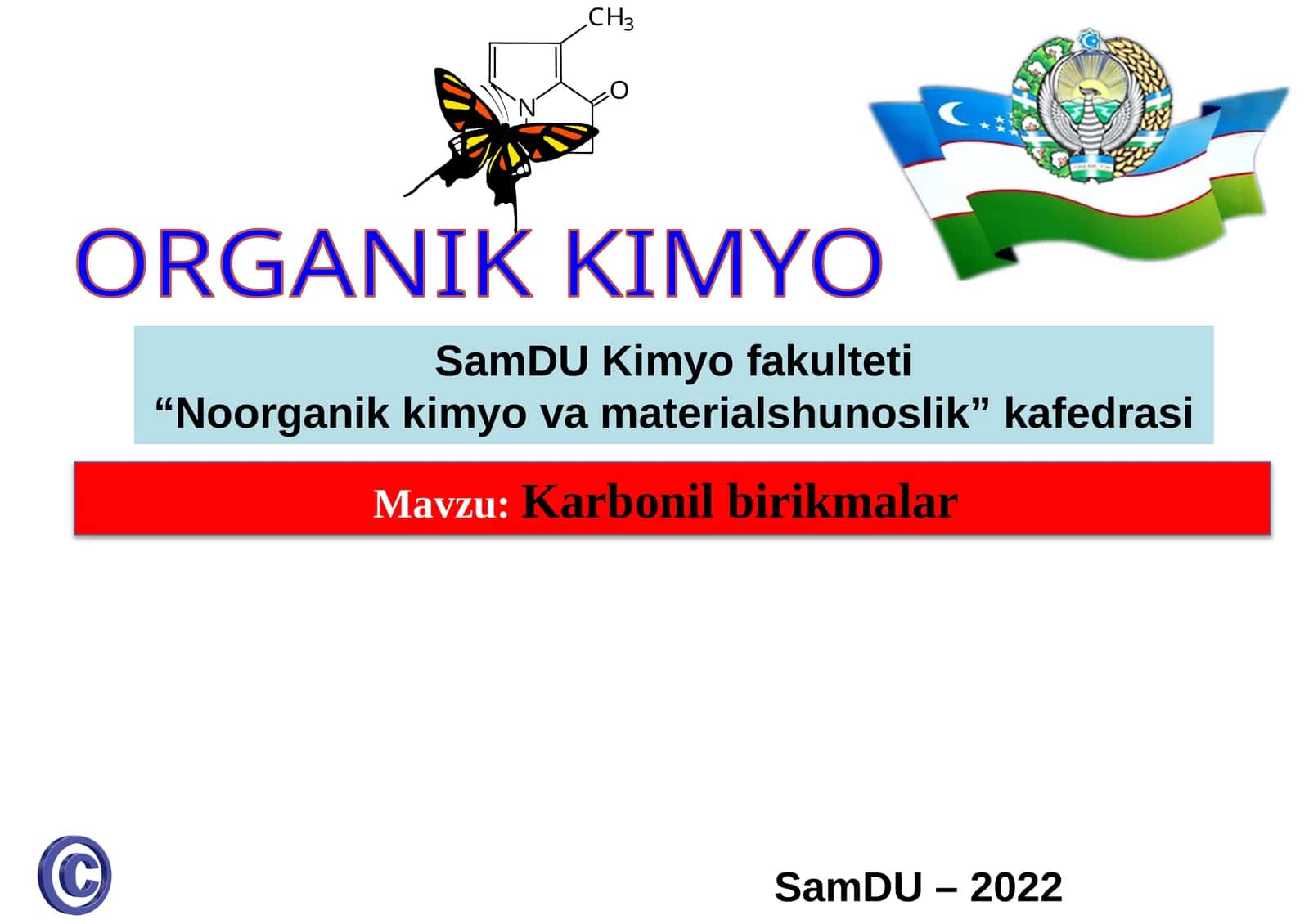 ORGANIK KIMYO