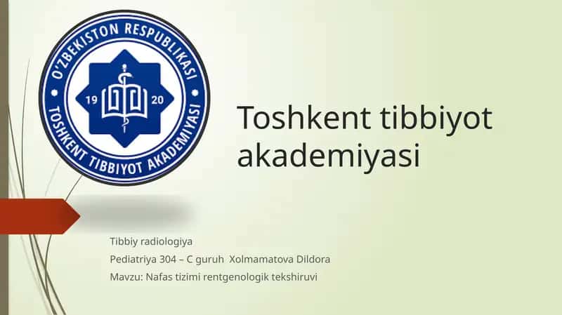 Nafastizimirentgenologik tekshiruvi