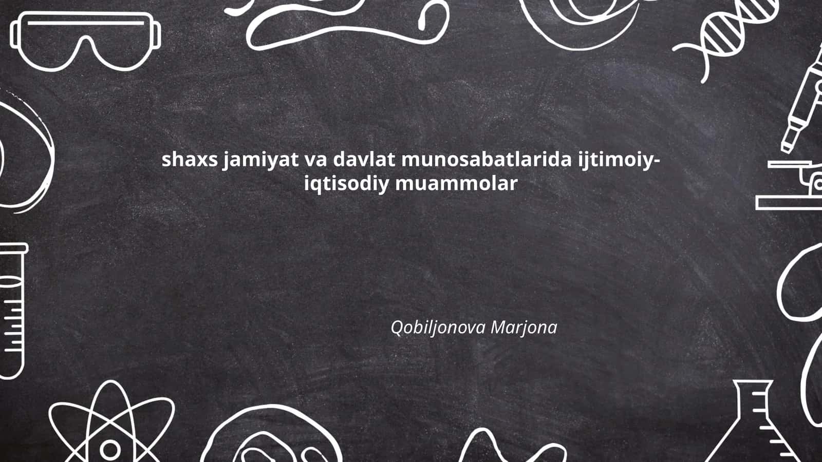 Ijtimoiy adolat va iqtisodiy tenglik