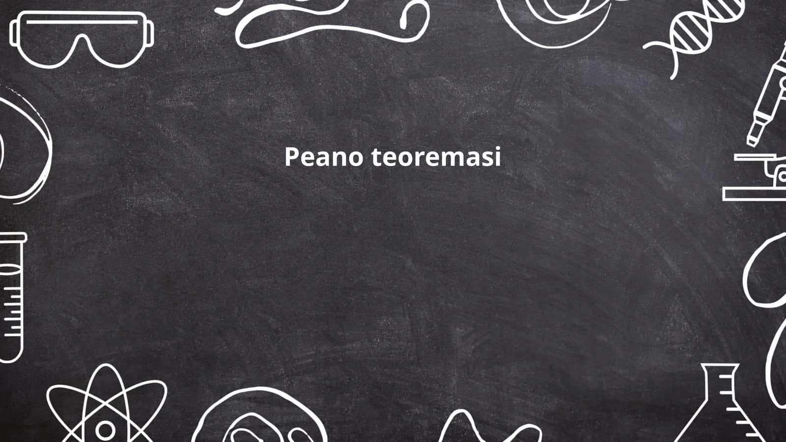 Peano teoremasi