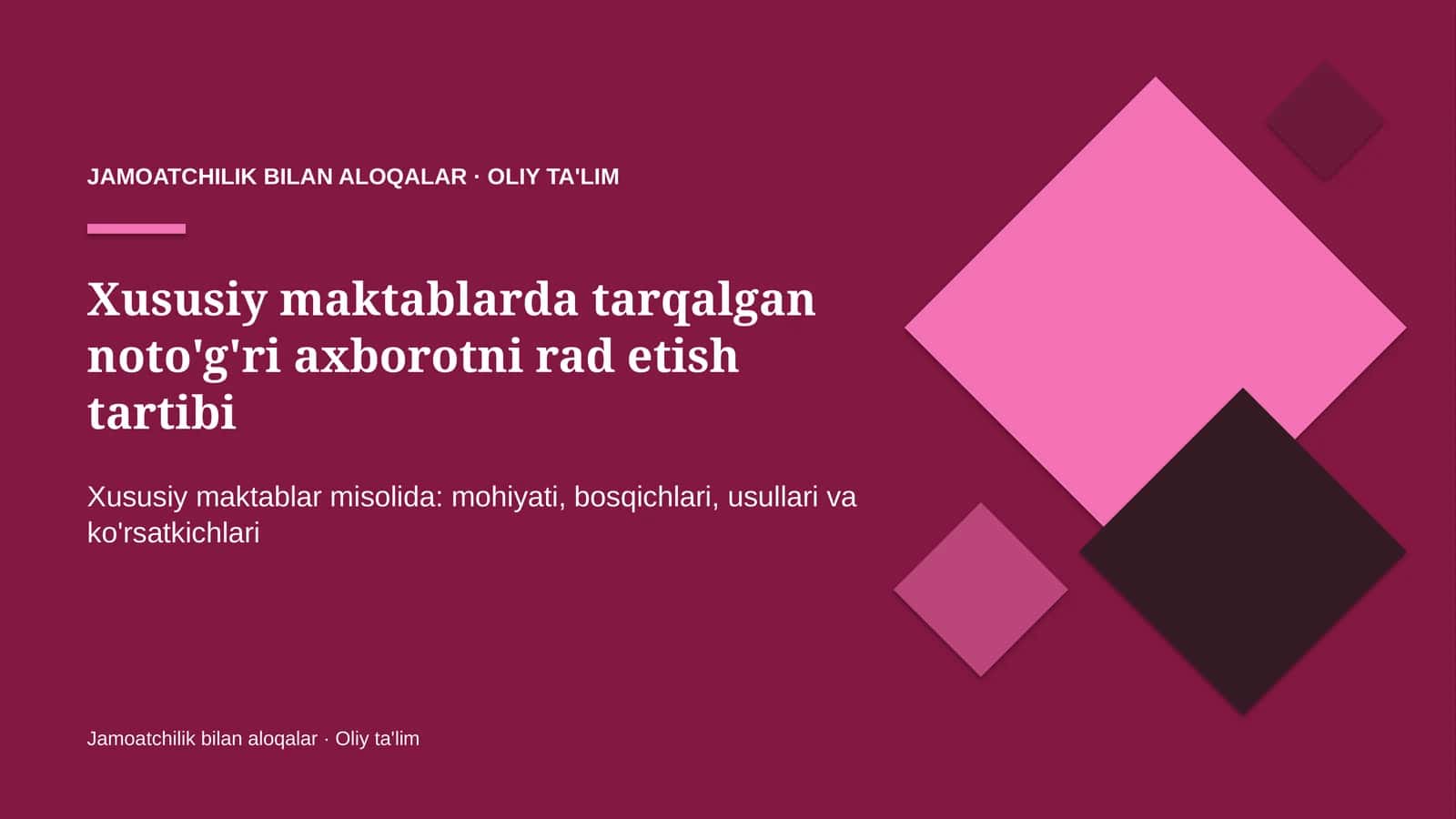 xususiy maktablarda tarqalgan noto'g'ri axborotni rad etish tartibi 3198