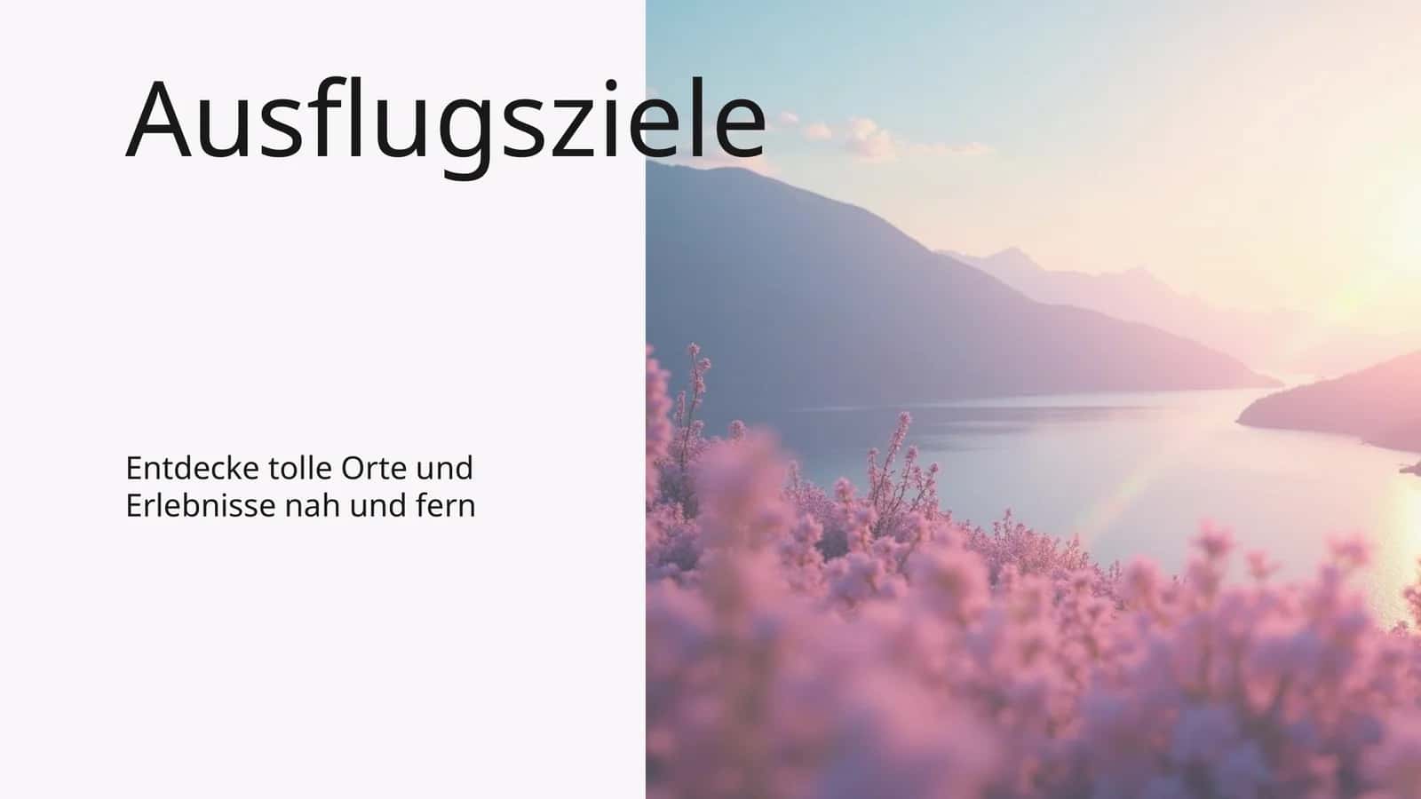 Ausflugsziele