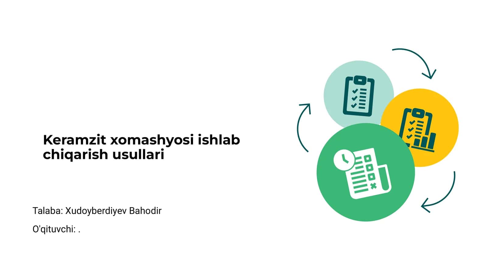 Keramzit xomashyosi ishlab chiqarish usullari