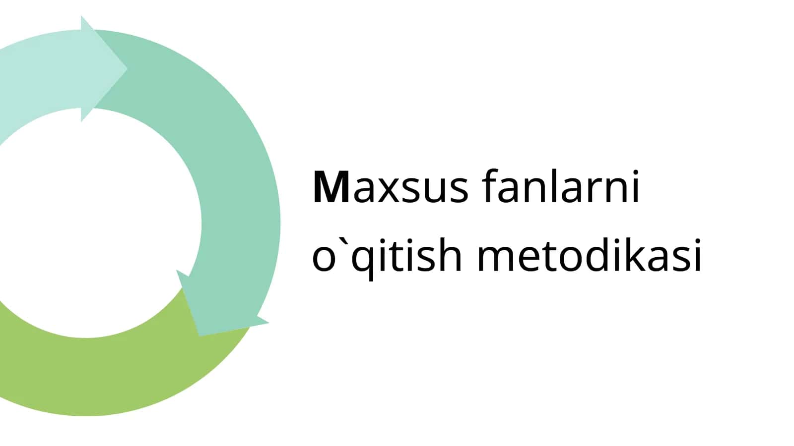 O‘rtamaxsus va kasb-hunar ta’limi muassasalarida ta’lim berishning nazariy asoslarini chuqur tahlil qilish