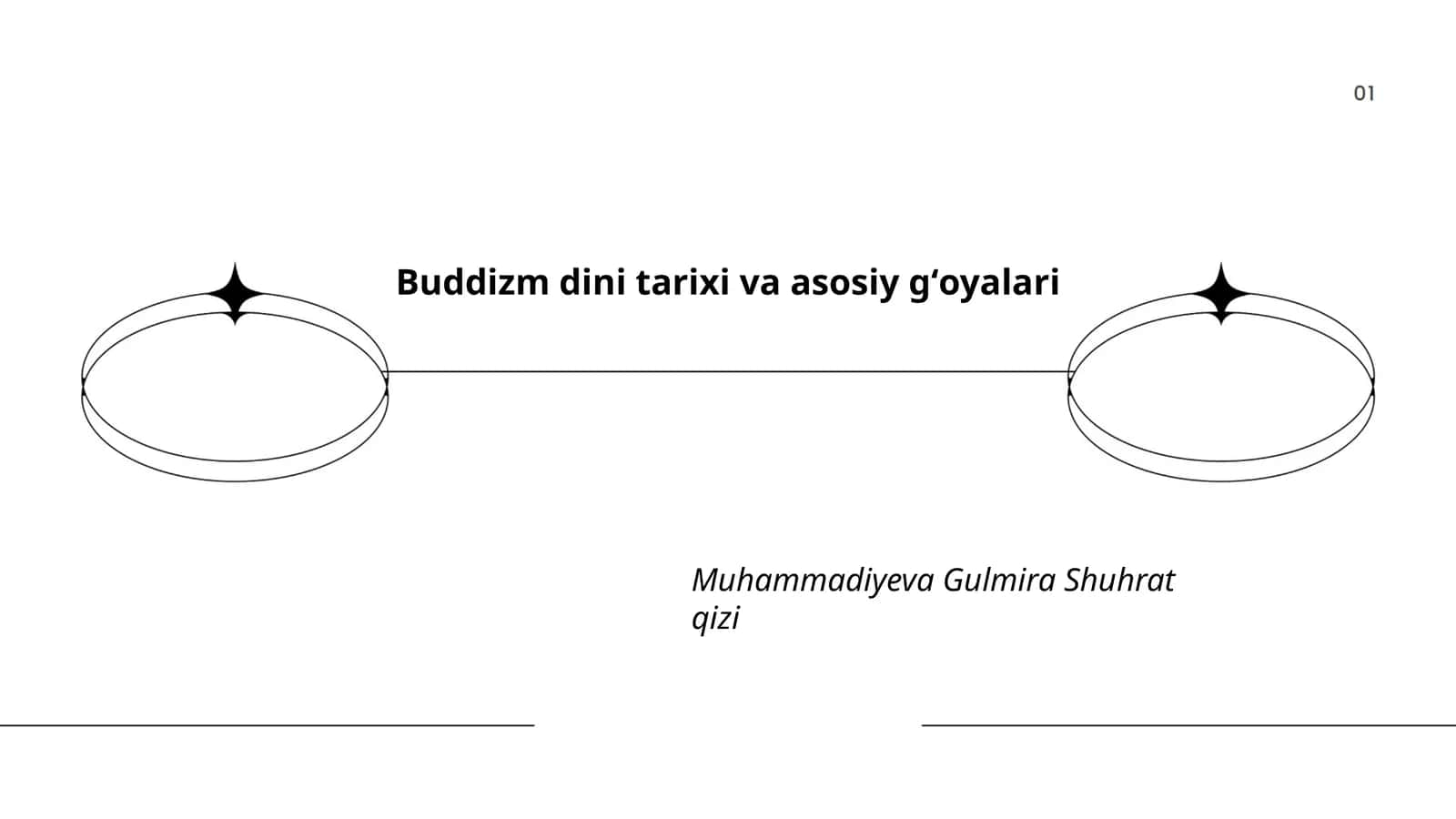 Buddizm dini tarixi va asosiy gʻoyalari