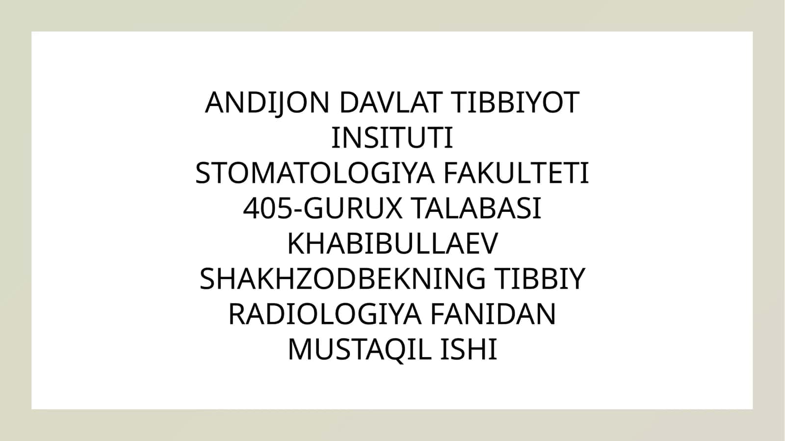 Radiologiya