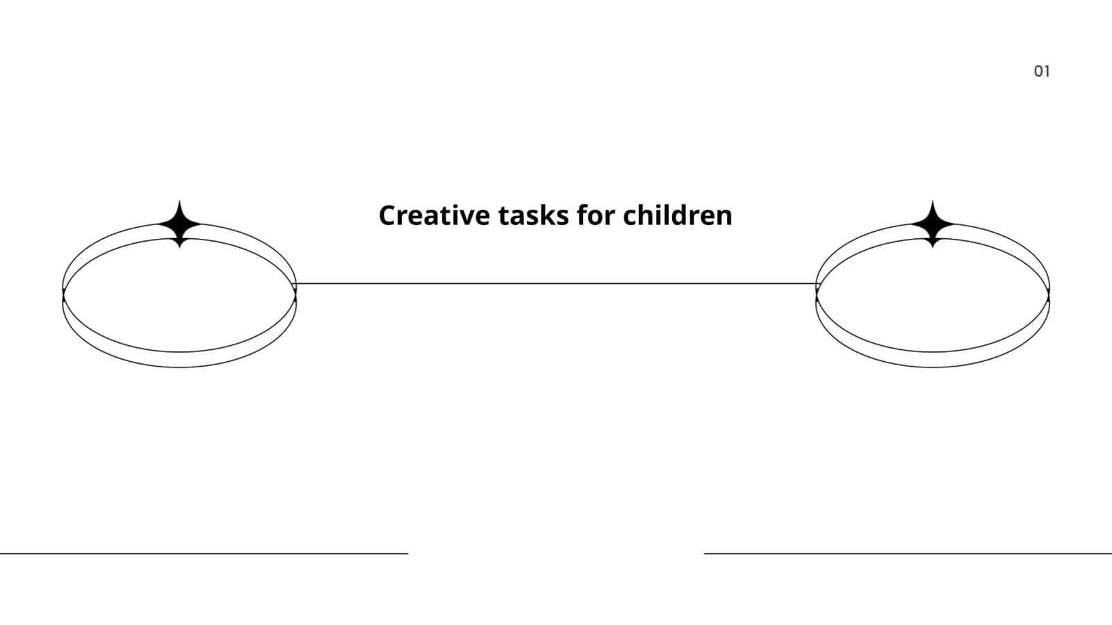 Creative tasks for children