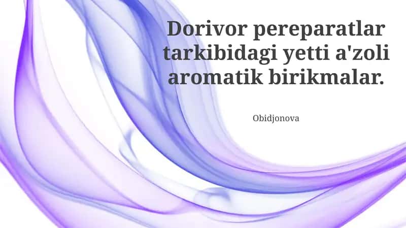 Yetti a'zoli aromatik birikmalar