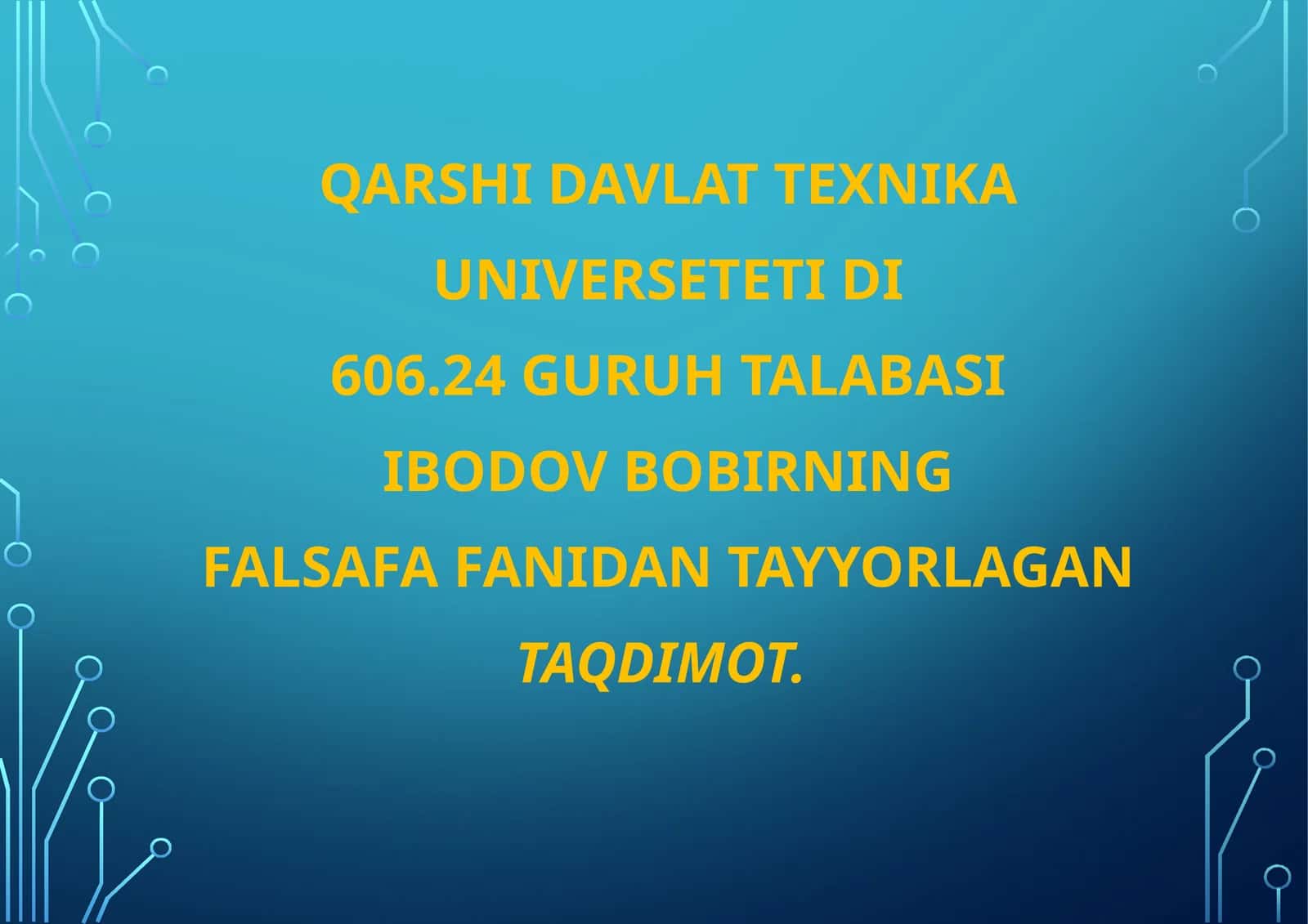 FALSAFA FANI