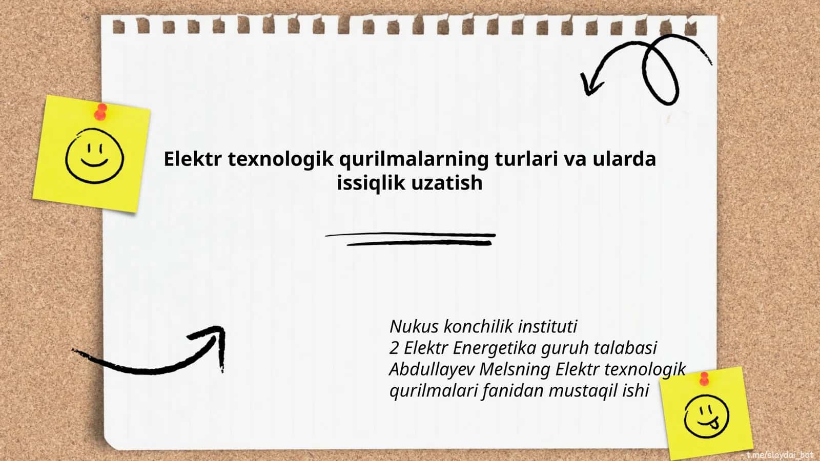 Elektr texnologik qurilmalarning turlari va ularda issiqlik uzatish